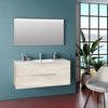 Composizione Bagno 120cm Sospesa Con Due Cassetti E Specchio Con Led Integrato Casa e cucina/Bagno/Mobili da bagno/Mobiletti con lavabo Shopbagno.it - Roma, Commerciovirtuoso.it