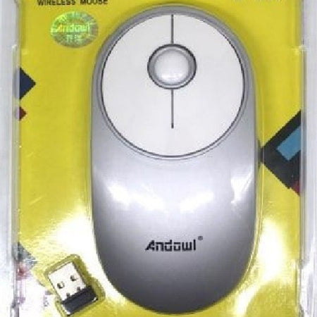 Mouse Wireless Ottico Senza Fili Usb Notebook Pc Computer 1200 Dpi 2,4ghz Q-814