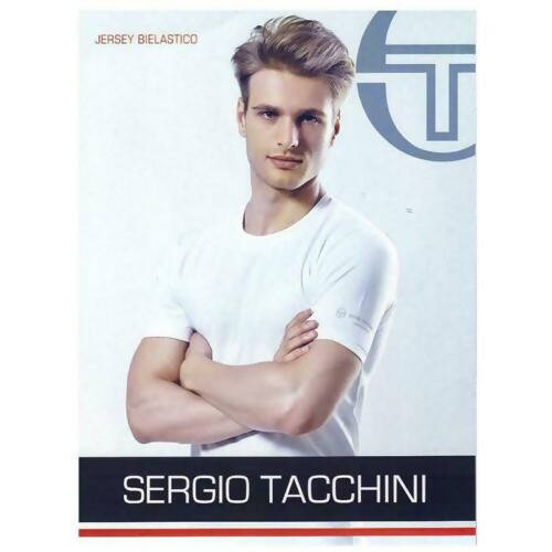 art. tm560 SERGIO TACCHINI maglia uomo intimo girocollo jersey cotone bielastico art. tm550 marca Sergio Tacchini manica corta colore bianco o nero abbigliamento uomo L'Orchidea - Siderno, Commerciovirtuoso.it