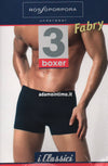 Boxer ROSSOPORPORA Uomo in cotone con elastico interno art. FABRY. Boxer Uomo ADAMO INTIMO e CASA - Bagheria, Commerciovirtuoso.it