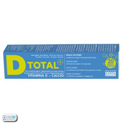 Named Srl D Total+ Vit D-Ca 20Cpr Efferv Salute e cura della persona/Vitamine minerali e integratori/Singole vitamine/Multivitamine FarmaFabs - Ercolano, Commerciovirtuoso.it