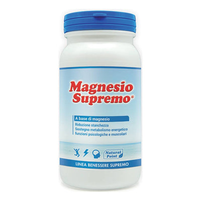 Natural Point Srl Magnesio Supremo 150G Salute e cura della persona/Vitamine minerali e integratori/Singole vitamine/Multivitamine FarmaFabs - Ercolano, Commerciovirtuoso.it