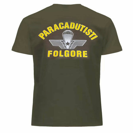 T-shirt Uomo Brigata Paracadutisti Della Folgore Maglia Ufficiale Con Cartellino E Ologramma Di Autenticità Sport e tempo libero/Fan Shop/Abbigliamento/T-Shirt Il Distintivo - Pesaro, Commerciovirtuoso.it