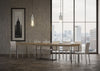 Tavolo consolle Novara allungabile in legno per sala da pranzo Casa e cucina/Arredamento/Studio/Mobiletti e credenze/Credenze Decor Space - Altamura, Commerciovirtuoso.it