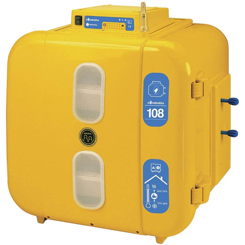 Incubatrice per uova Covatutto 108 Lt con termometro analogico 195w Commercio Industria e Scienza/Attrezzature e forniture agricole/Pollame piccioni e selvaggina/Attrezzature per gestione delle uova/Incubatrici La Zappa - Altamura, Commerciovirtuoso.it