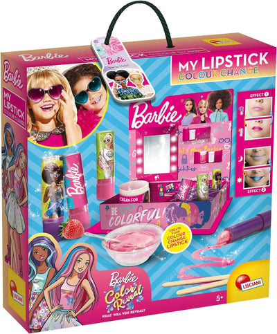 Lisciani Giochi-barbie Lipstick Color Reveal, 88638