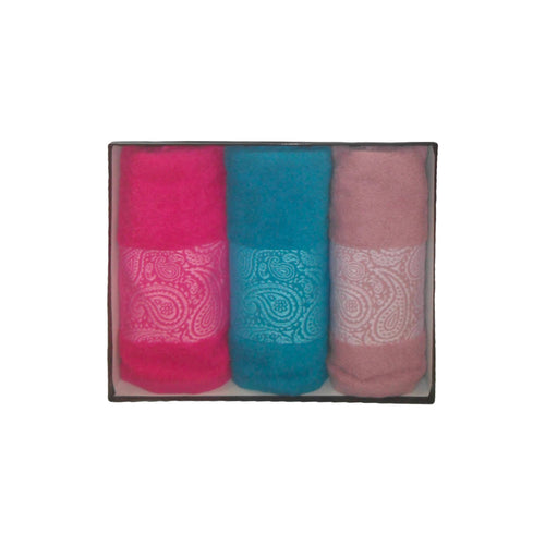 Set 6 pezzi Asciugamani DALTEX asciugamano 3 viso + 3 per gli ospiti art.cashmere asciugamano spugna L'Orchidea - Siderno, Commerciovirtuoso.it