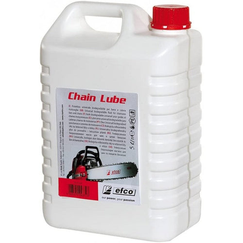 Olio per catena motosega professionale Chain-Lube biodegradabile 5 lt Fai da te/Attrezzi elettrici da giardinaggio/Utensili elettrici da giardino/Motoseghe La Zappa - Altamura, Commerciovirtuoso.it