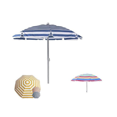 Ombrellone Mare Protezione Uv Parasole 180 Cm Terrazza Spiaggia Vacanze Sole