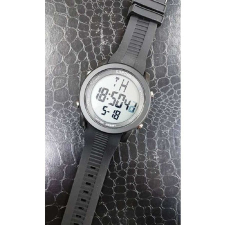 Orologio Da Polso Shhors Sh-829b Digitale Moderno Sveglia Cronometro Led  Nero 
