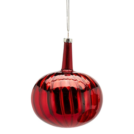 Sfera in vetro rossa "Red Neck" per albero di Natale pallina riflettente tinta unita Casa e cucina/Decorazioni per interni/Addobbi e decorazioni per ricorrenze/Decorazioni natalizie/Addobbi e decorazioni/Palle e palline MagiediNatale.it - Altamura, Commerciovirtuoso.it