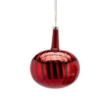 Sfera in vetro rossa "Red Neck" per albero di Natale pallina riflettente tinta unita Casa e cucina/Decorazioni per interni/Addobbi e decorazioni per ricorrenze/Decorazioni natalizie/Addobbi e decorazioni/Palle e palline MagiediNatale.it - Altamura, Commerciovirtuoso.it
