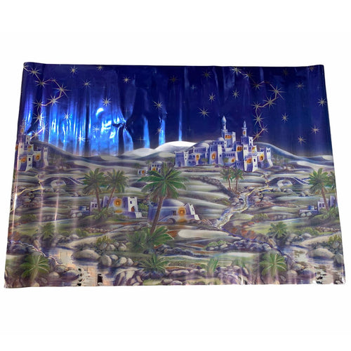 Carta cielo per presepe sfondo paesaggio Palestina 70 x 100 cm Casa e cucina/Decorazioni per interni/Addobbi e decorazioni per ricorrenze/Decorazioni natalizie/Presepi/Statuine e fondali per il presepe MagiediNatale.it - Altamura, Commerciovirtuoso.it