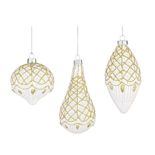 6 Palline in vetro Theatre per albero di Natale moderno ed elegante Casa e cucina/Decorazioni per interni/Addobbi e decorazioni per ricorrenze/Decorazioni natalizie/Addobbi e decorazioni/Palle e palline MagiediNatale.it - Altamura, Commerciovirtuoso.it