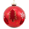 Palline in vetro Rosso Lucente con decorazione per albero di Natale 12 sfere da ø 8 cm Casa e cucina/Decorazioni per interni/Addobbi e decorazioni per ricorrenze/Decorazioni natalizie/Addobbi e decorazioni/Palle e palline MagiediNatale.it - Altamura, Commerciovirtuoso.it