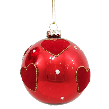 Palline in vetro "Rosso Lucente" con decorazione per albero di Natale 12 sfere da ø 8 cm Casa e cucina/Decorazioni per interni/Addobbi e decorazioni per ricorrenze/Decorazioni natalizie/Addobbi e decorazioni/Palle e palline MagiediNatale.it - Altamura, Commerciovirtuoso.it