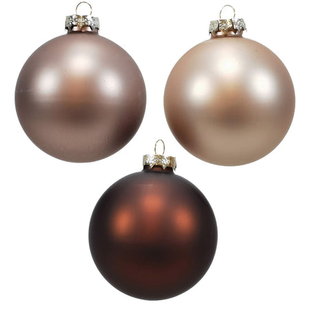 Palline in vetro "Mix" tinta unita per albero di Natale moderno Casa e cucina/Decorazioni per interni/Addobbi e decorazioni per ricorrenze/Decorazioni natalizie/Addobbi e decorazioni/Palle e palline MagiediNatale.it - Altamura, Commerciovirtuoso.it