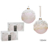 Palline con merletto Rosa e Perle Bianche per albero di Natale 4 sfere da ø 10 cm Casa e cucina/Decorazioni per interni/Addobbi e decorazioni per ricorrenze/Decorazioni natalizie/Addobbi e decorazioni/Palle e palline MagiediNatale.it - Altamura, Commerciovirtuoso.it
