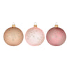 Palline per albero di natale in vetro Rosa Glitter Snowflake Tinta Unita Casa e cucina/Decorazioni per interni/Addobbi e decorazioni per ricorrenze/Decorazioni natalizie/Addobbi e decorazioni/Palle e palline MagiediNatale.it - Altamura, Commerciovirtuoso.it