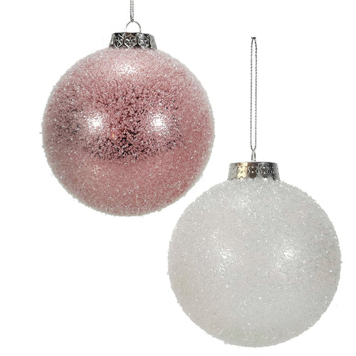 Palline Rosa e Bianco Glitter per albero di Natale moderno ed elegante Casa e cucina/Decorazioni per interni/Addobbi e decorazioni per ricorrenze/Decorazioni natalizie/Addobbi e decorazioni/Palle e palline MagiediNatale.it - Altamura, Commerciovirtuoso.it