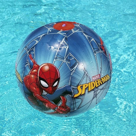 Pallone Gonfiabile Spiderman 51 Cm Multicolore Bambino Per Mare Spiaggia 98002