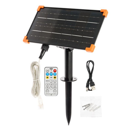 Pannello solare "Smart Connect" a batteria per alimentazione Illuminazione/Illuminazione per esterni/Accessori/Trasformatori a bassa intensità MagiediNatale.it - Altamura, Commerciovirtuoso.it