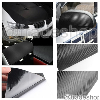 Pellicola Adesiva In Carbonio 3d Antigraffi Adesivo Car Wrapping Auto Moto