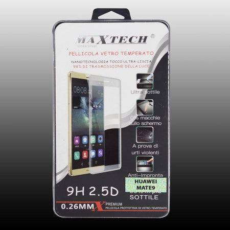 Pellicola Vetro Temperato Per Huawei Mate 9 Protezione Display Maxtech P-mate9