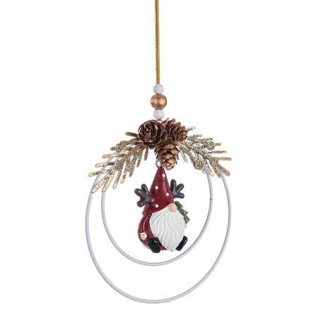 Pendaglio Babbo Natale "Josel" per albero di Natale in poliresina con pino decorazione natalizia Casa e cucina/Decorazioni per interni/Addobbi e decorazioni per ricorrenze/Decorazioni natalizie/Addobbi e decorazioni/Ciondoli e pendenti MagiediNatale.it - Altamura, Commerciovirtuoso.it
