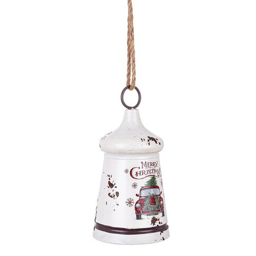 Pendaglio Merry Christmas Ringing per albero di Natale in metallo decorazione natalizia Casa e cucina/Decorazioni per interni/Addobbi e decorazioni per ricorrenze/Decorazioni natalizie/Addobbi e decorazioni/Ciondoli e pendenti MagiediNatale.it - Altamura, Commerciovirtuoso.it