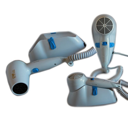 Phon Asciugacapelli Da Parete Muro Per Casa Albergo Hotel 1200 Watt Gw-693