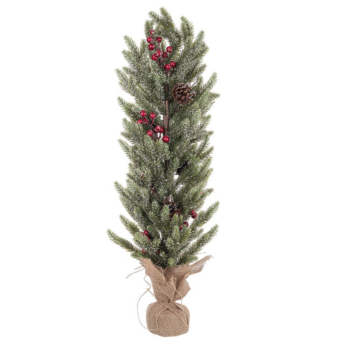 Albero di Natale Pino Oliver con bacche rosse decorazione natalizia Casa e cucina/Decorazioni per interni/Addobbi e decorazioni per ricorrenze/Decorazioni natalizie/Alberi di natale artificiali MagiediNatale.it - Altamura, Commerciovirtuoso.it