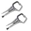Pinza Autobloccante A Scatto Morsetto Ganascia A C Regolabile A Vite 240mm 11