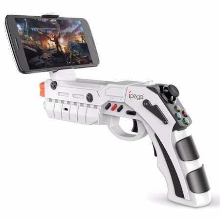 Pistola Wireless Bluetooth Game Gun Ar Gamepad Ios Android Ipega Pg-9082 Control
