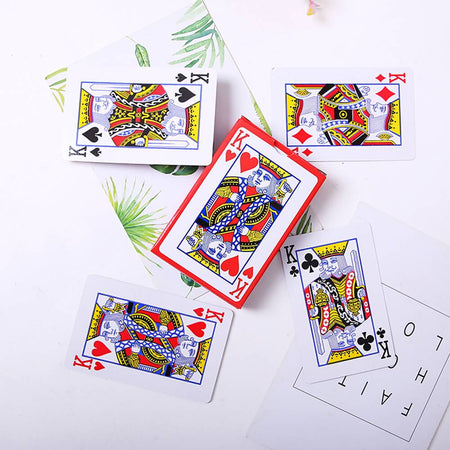 Carte da gioco francesi plastificate per poker ramino las vegas scala 40 mazzo da 52 carte e 2 matte con 6 dadi