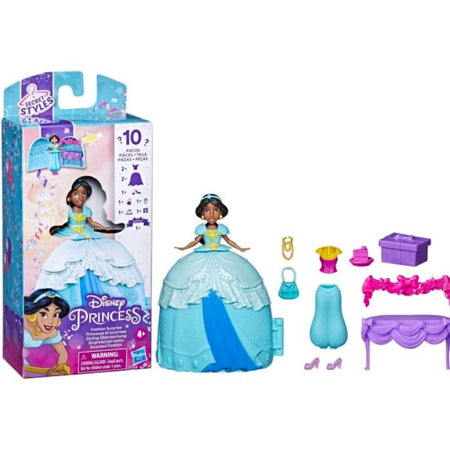 Playset Disney Princess Secretstyles Principessa Jasmine Sorpresa Gioco Bimba 4+