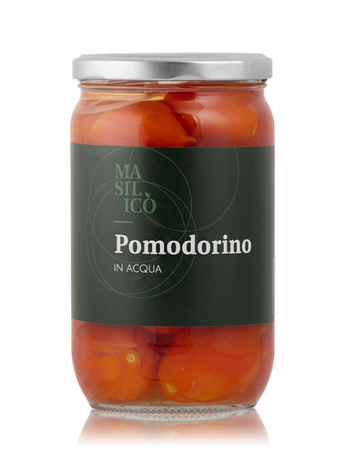 Pomodorino in acqua 580 g 100% Made in italy Masilicò