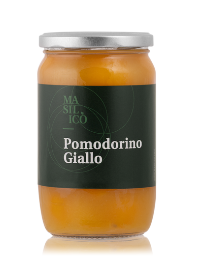 Pomodorino giallo 580 g 100% Made in italy Masilicò