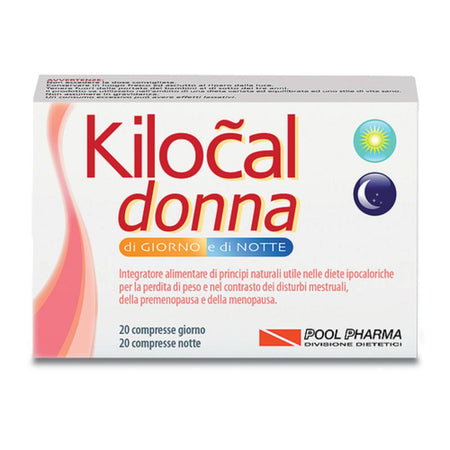 Pool Pharma Srl Kilocal Donna 40Cpr Salute e cura della persona/Alimentazione e nutrizione/Integratori per lo sport/Bruciatori di grasso FarmaFabs - Ercolano, Commerciovirtuoso.it