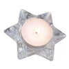 Portacandela in Vetro Trasparente h 4 cm Stella con 5 Punte Ø 13 cm Casa e cucina/Decorazioni per interni/Candele e portacandele/Candele/Candele a colonna MagiediNatale.it - Altamura, Commerciovirtuoso.it