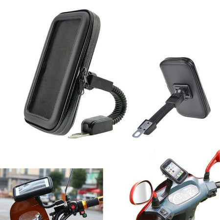 Porta Cellulare Supporto Bici Moto Custodia Impermeabile Smartphone 5" 6"
