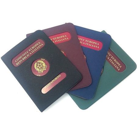 Porta Passaporto Custodia Documento In Plastica Con Display Protezione