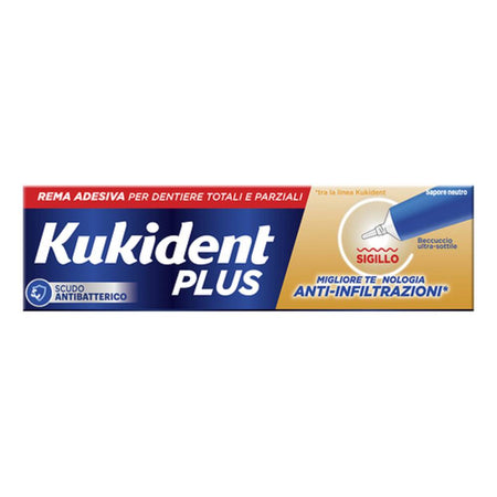 Procter & Gamble Srl Kukident Plus Sigillo 40G Salute e cura della persona/Igiene dentale/Cura protesi dentarie/Detergenti FarmaFabs - Ercolano, Commerciovirtuoso.it