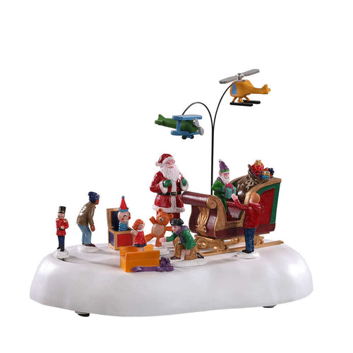 Decorazione Giocattoli allegri per Villaggio di Natale e presepe Casa e cucina/Decorazioni per interni/Addobbi e decorazioni per ricorrenze/Decorazioni natalizie/Oggettistica MagiediNatale.it - Altamura, Commerciovirtuoso.it