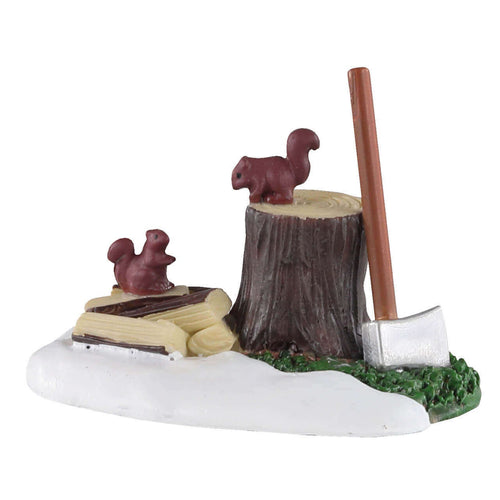 Decorazione Ascia e tronchi per Villaggio di Natale e presepe Casa e cucina/Decorazioni per interni/Addobbi e decorazioni per ricorrenze/Decorazioni natalizie/Oggettistica MagiediNatale.it - Altamura, Commerciovirtuoso.it