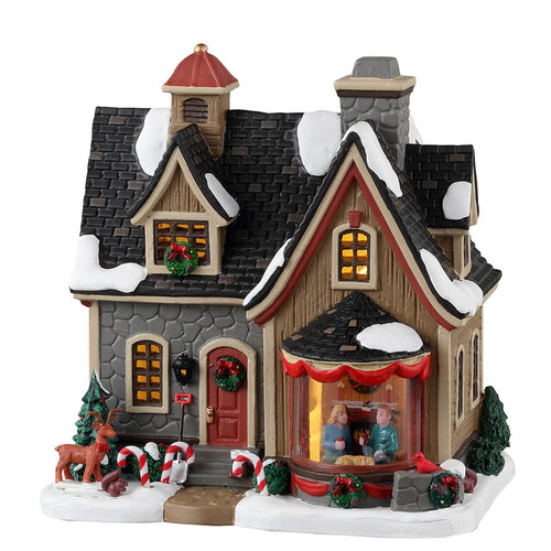 Decorazione Ecco le vacanze per Villaggio di Natale e presepe, in Porcellana da h 12 cm Casa e cucina/Decorazioni per interni/Addobbi e decorazioni per ricorrenze/Decorazioni natalizie/Oggettistica MagiediNatale.it - Altamura, Commerciovirtuoso.it