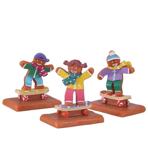 Decorazione Set di imbarco di cookie di 3 per Villaggio di Natale e presepe, in Resina Casa e cucina/Decorazioni per interni/Addobbi e decorazioni per ricorrenze/Decorazioni natalizie/Oggettistica MagiediNatale.it - Altamura, Commerciovirtuoso.it