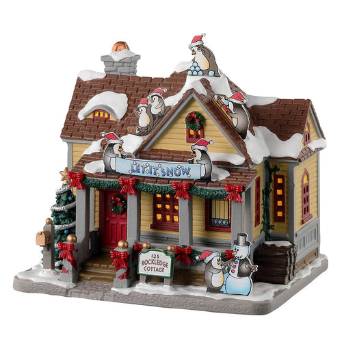 Decorazione Rockledge Cottage per Villaggio di Natale e presepe, in Porcellana da h 14 cm Casa e cucina/Decorazioni per interni/Addobbi e decorazioni per ricorrenze/Decorazioni natalizie/Oggettistica MagiediNatale.it - Altamura, Commerciovirtuoso.it