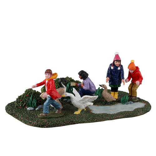 Decorazione Duck Duck Goose per Villaggio di Natale e presepe, in Resina da h 9 cm Casa e cucina/Decorazioni per interni/Addobbi e decorazioni per ricorrenze/Decorazioni natalizie/Oggettistica MagiediNatale.it - Altamura, Commerciovirtuoso.it