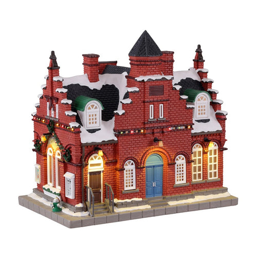 Decorazione Uffici della città 1884 per Villaggio di Natale e presepe, in Resina da h 16,8 cm Casa e cucina/Decorazioni per interni/Addobbi e decorazioni per ricorrenze/Decorazioni natalizie/Oggettistica MagiediNatale.it - Altamura, Commerciovirtuoso.it